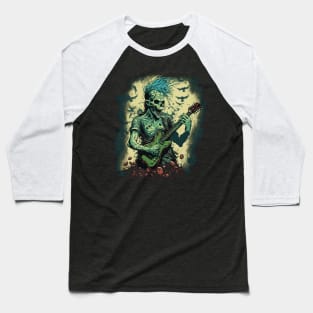 Zombie rock Baseball T-Shirt